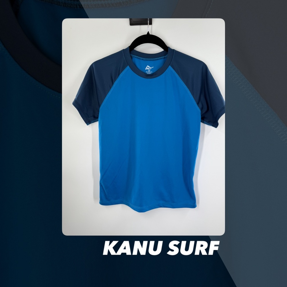 EUC Kanu Surf Two Tone Blue Rashguard